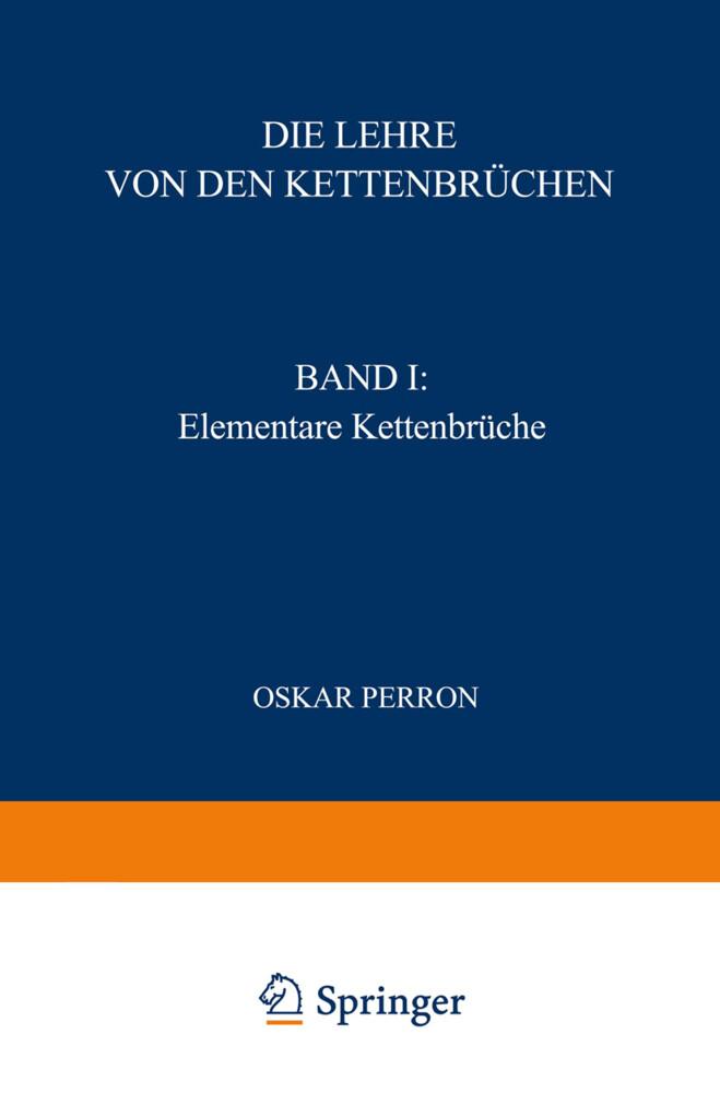 Die Lehre von den Kettenbrüchen