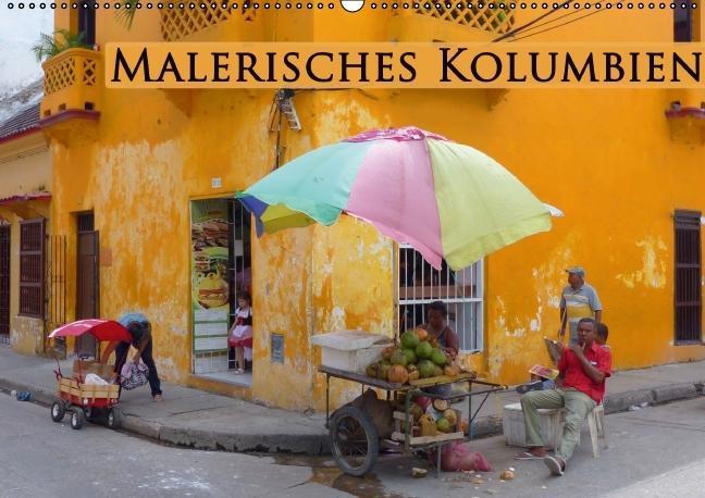 Malerisches Kolumbien (Wandkalender immerwährend DIN A2 quer)