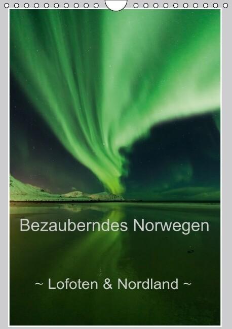 Bezauberndes Norwegen ~ Lofoten & Nordland ~ (Wandkalender immerwährend DIN A4 hoch)