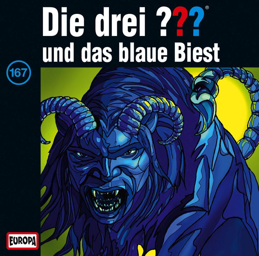 Die drei ??? 167 und das blaue Biest (drei Fragezeichen) CD