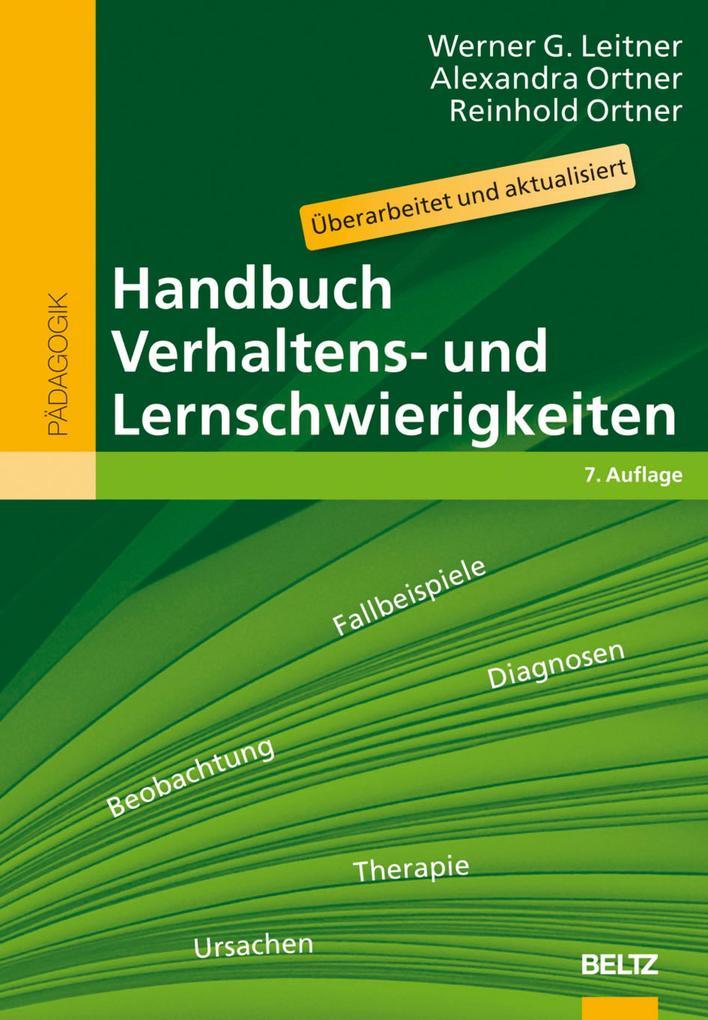 Handbuch Verhaltens- und Lernschwierigkeiten