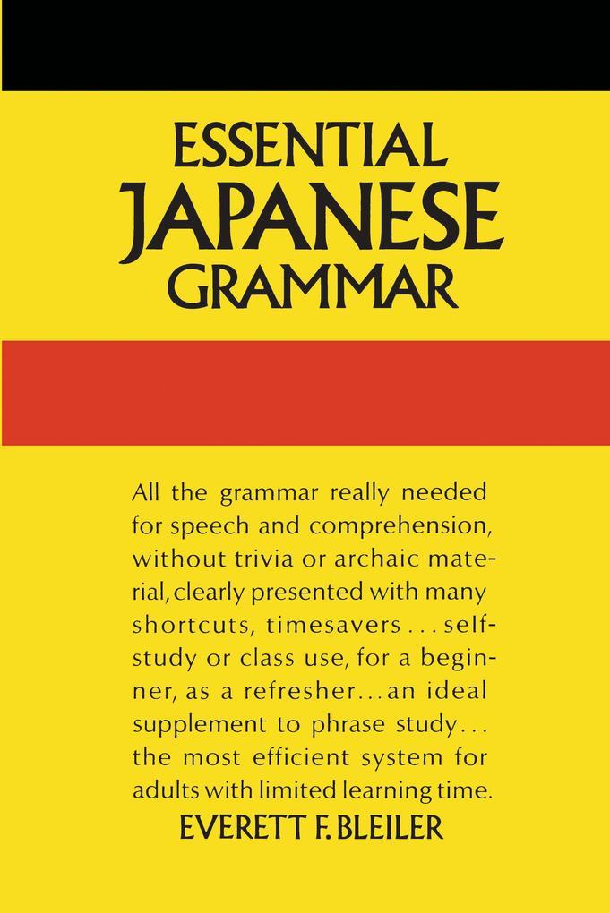 Essential Japanese Grammar