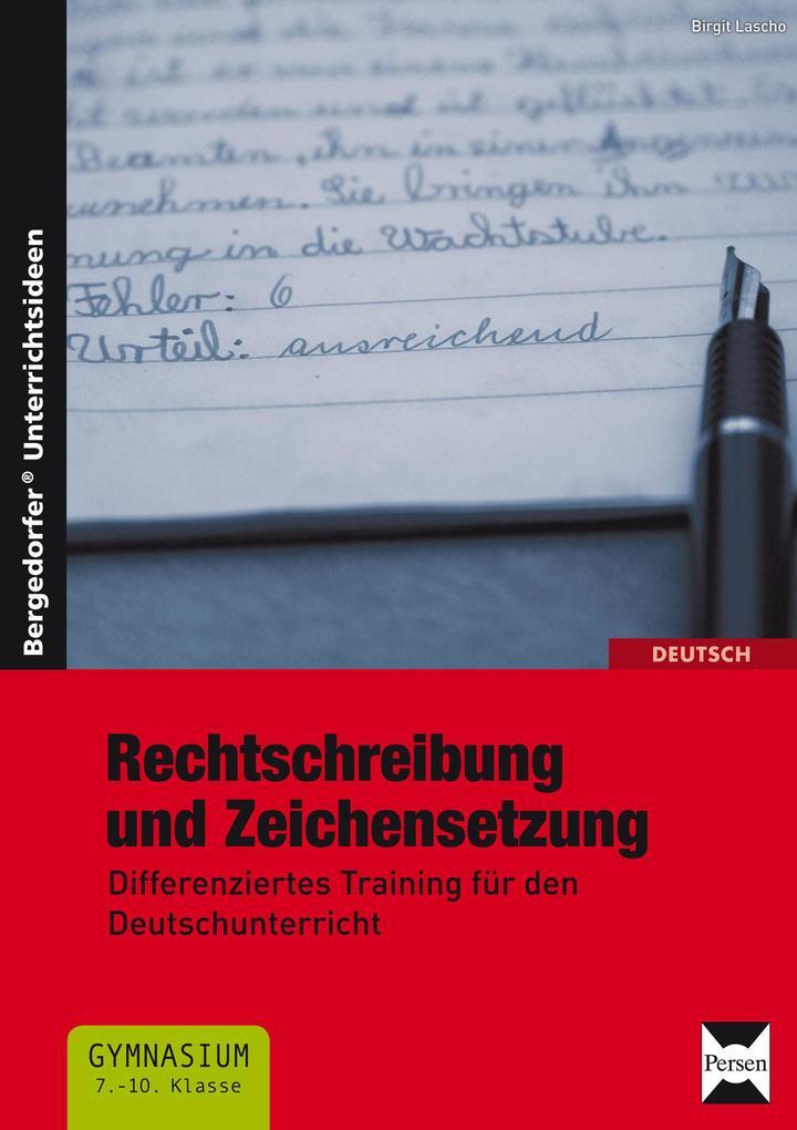 Rechtschreibung und Zeichensetzung