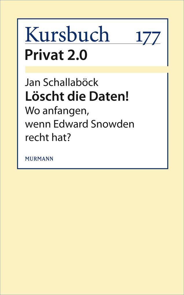 Löscht die Daten!