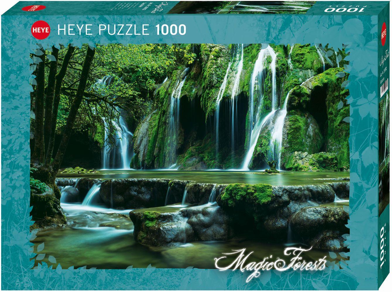 Heye - Standardpuzzle 1000 Teile - Magic Forests - Cascades