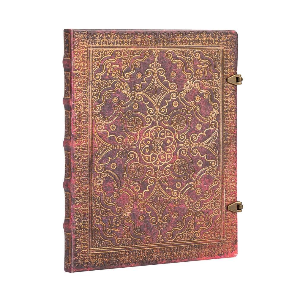 Paperblanks Carmine Equinoxe Hardcover Ultra Lined Clasp Closure 144 Pg 120 GSM