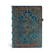 Paperblanks | Azure | Equinoxe | Hardcover | Midi | Lined | Clasp Closure | 240 Pg | 120 GSM