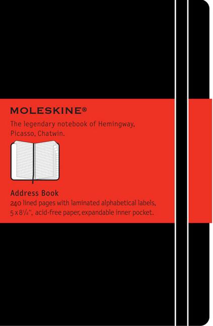 Moleskine. Adress-book