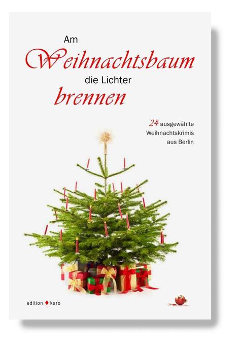 Am Weihnachtsbaum die Lichter brennen