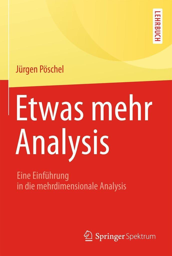 Etwas mehr Analysis