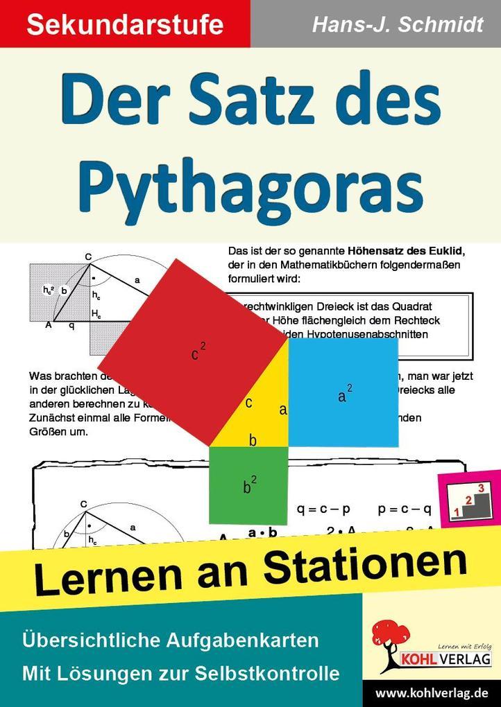 Der Satz des Pythagoras