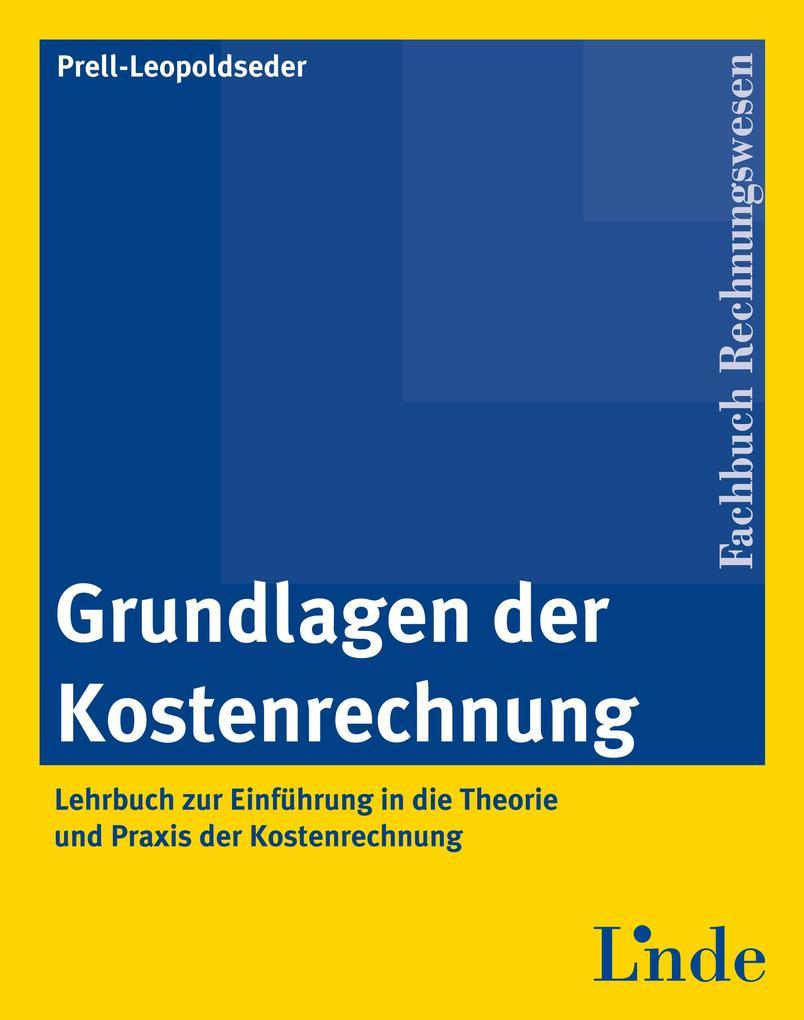 Grundlagen der Kostenrechnung