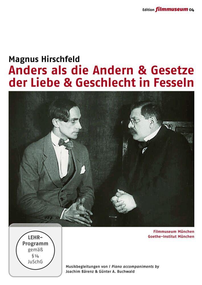 Anders als die Andern & Gesetze der Liebe & Geschlecht in Fesseln, 2 DVD-Video