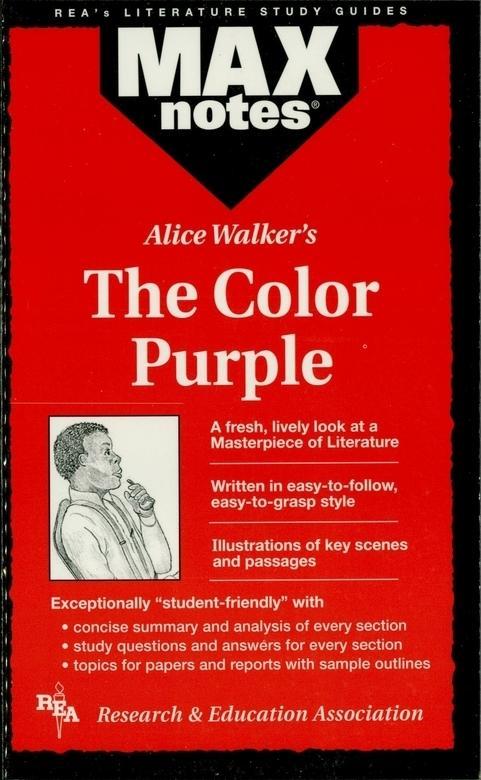 Color Purple (MAXNotes Literature Guides)