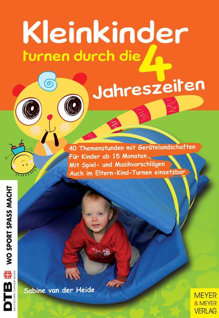 Kleinkinder turnen durch die 4 Jahreszeiten