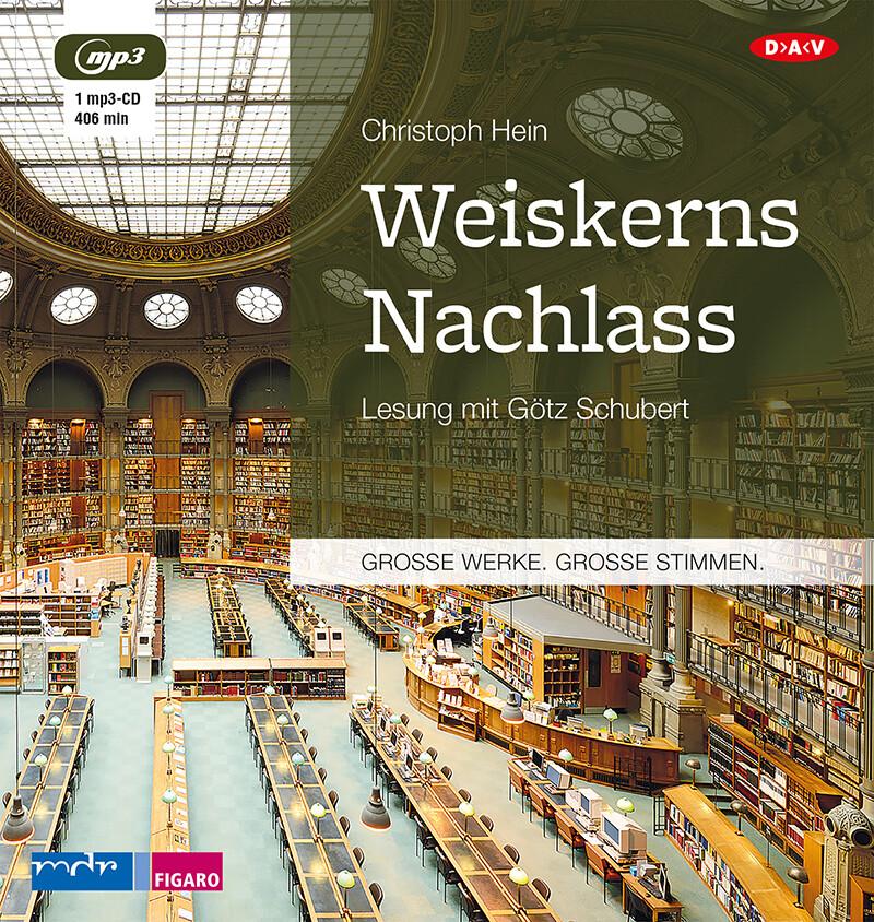 Weiskerns Nachlass, 1 Audio-CD, 1 MP3