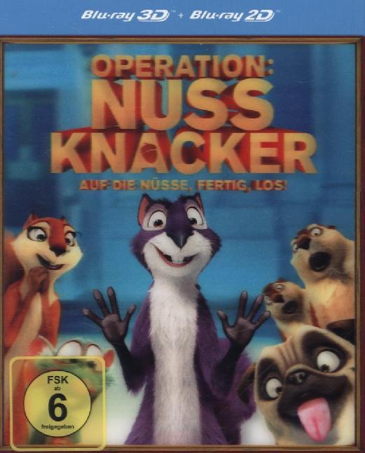 Operation Nussknacker 3D, Blu-ray