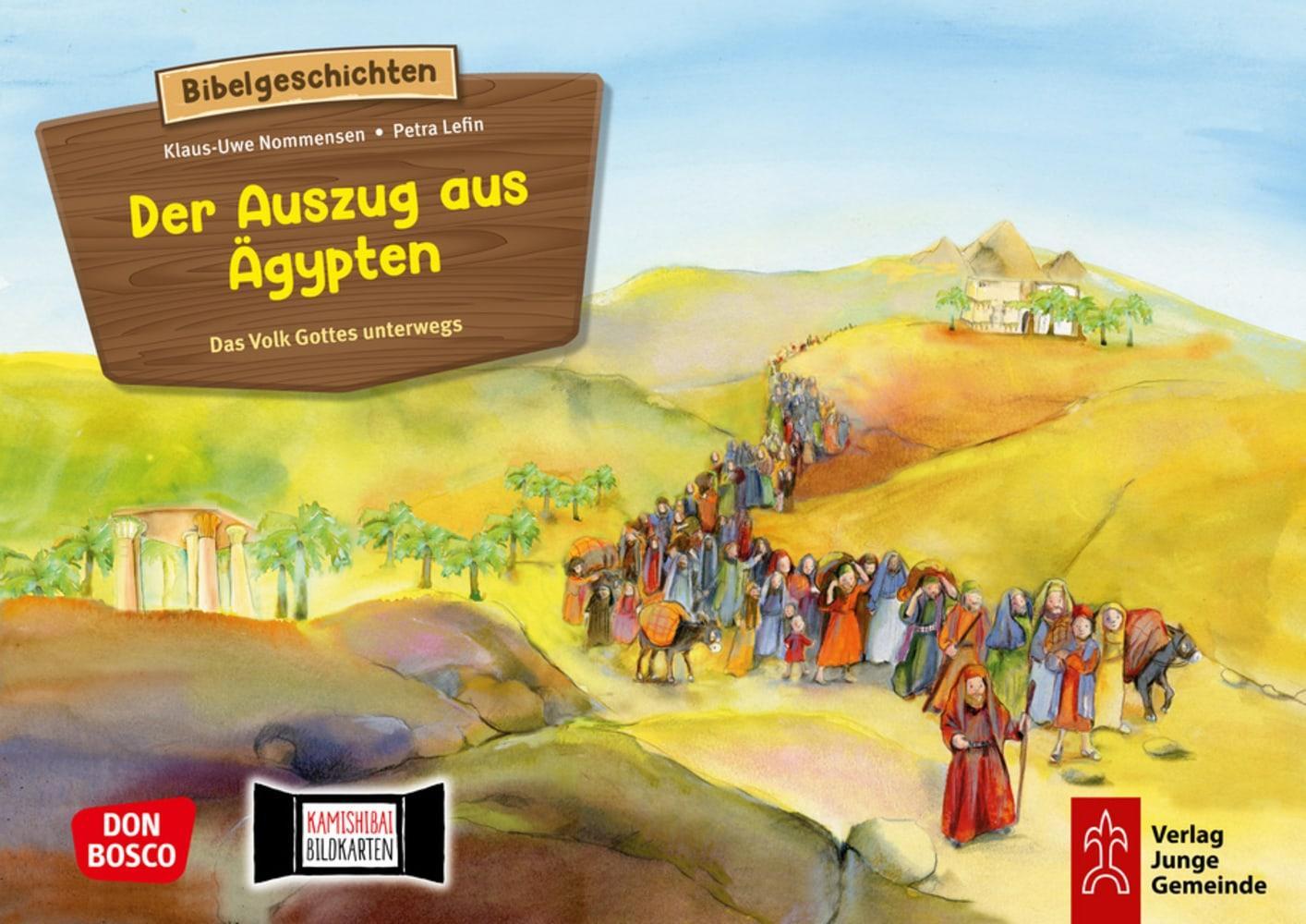 Der Auszug aus Ägypten. Exodus Teil 1. Kamishibai Bildkartenset.