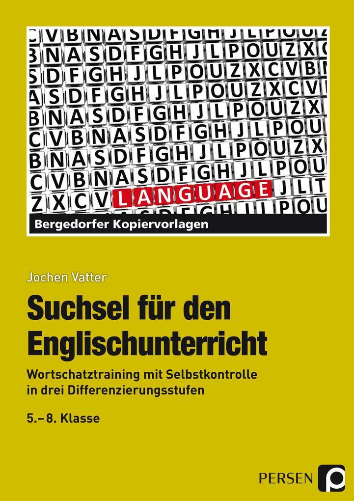 Suchsel für den Englischunterricht