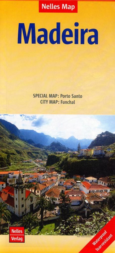 Nelles Map Landkarte Madeira - Porto Santo, reiß- und wasserfest