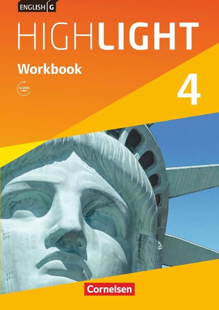 English G Highlight 04: 8. Schuljahr. Workbook mit Audios Online Hauptschule