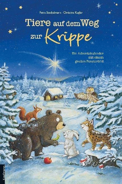 Tiere auf dem Weg zur Krippe