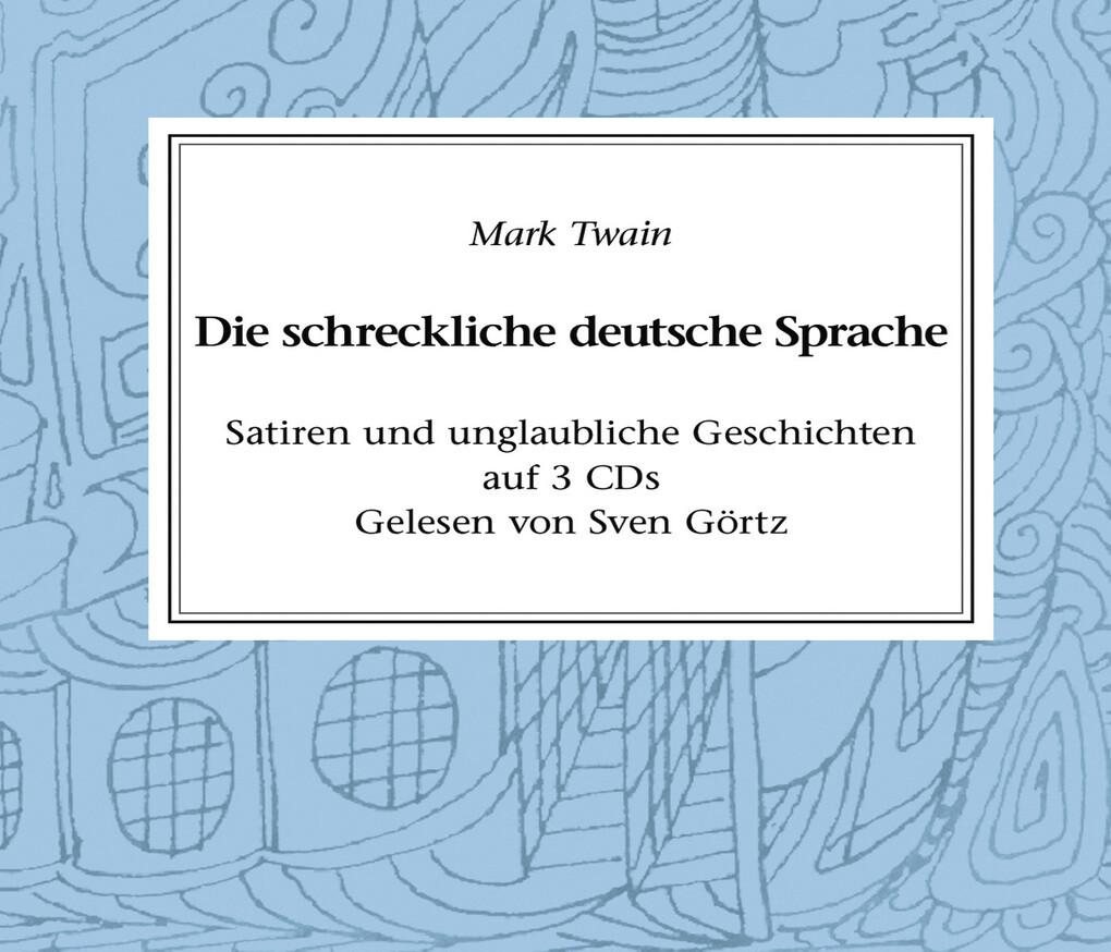 Die schreckliche deutsche Sprache