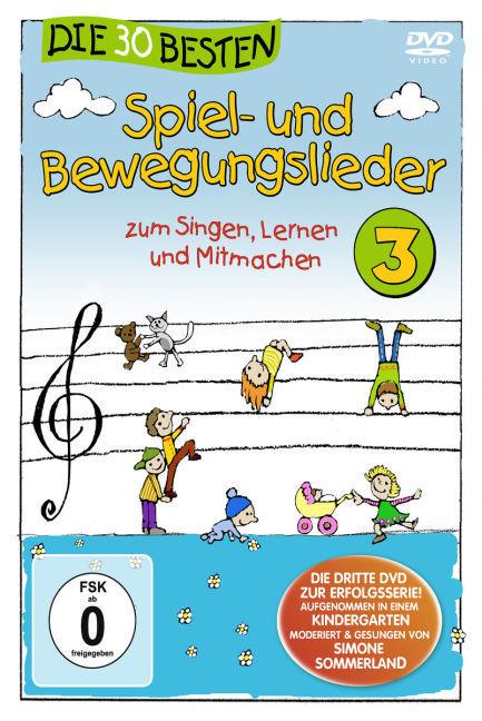 Die 30 besten Spiel- und Bewegungslieder 3 - DVD