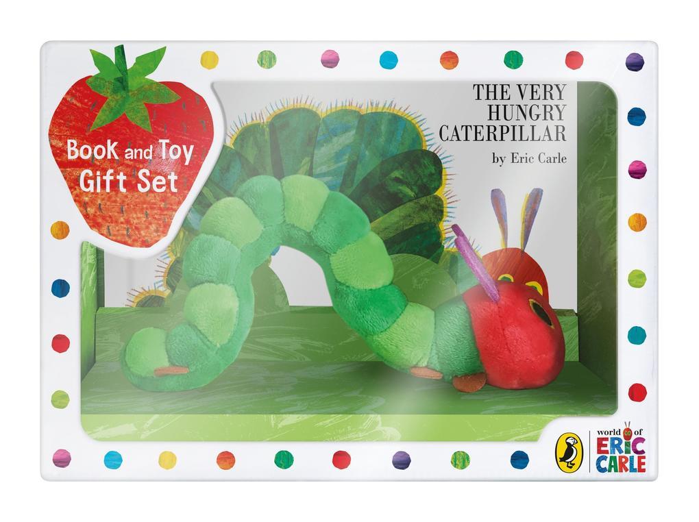 The Very Hungry Caterpillar. Book and Plush-Toy