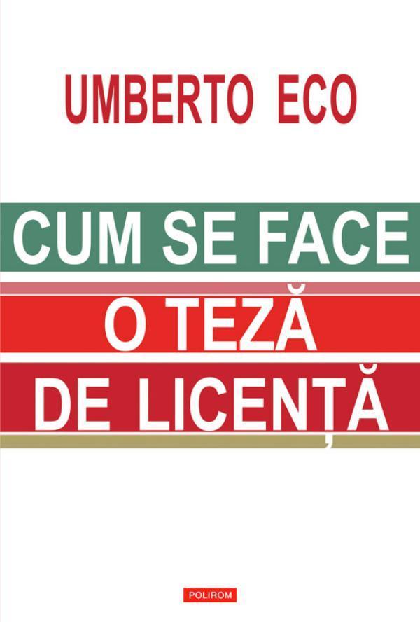 Cum se face o teza de licena