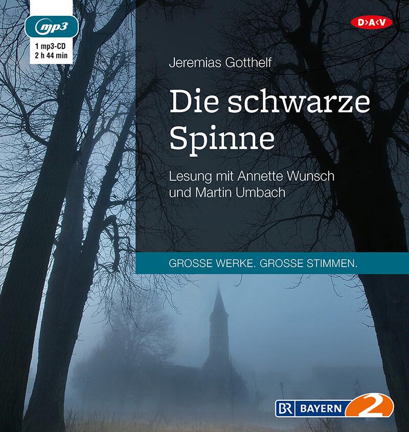 Die schwarze Spinne, 1 Audio-CD, 1 MP3, 1 Audio-CD