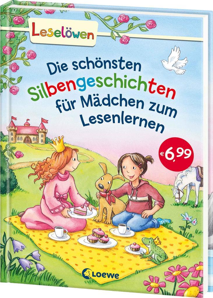 Leselöwen - Das Original: Die schönsten Silbengeschichten für Mädchen zum Lesenlernen