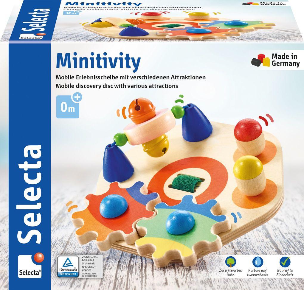 Schmidt Spiele - Selecta - Minitivity, Motorikspielzeug, 14 cm