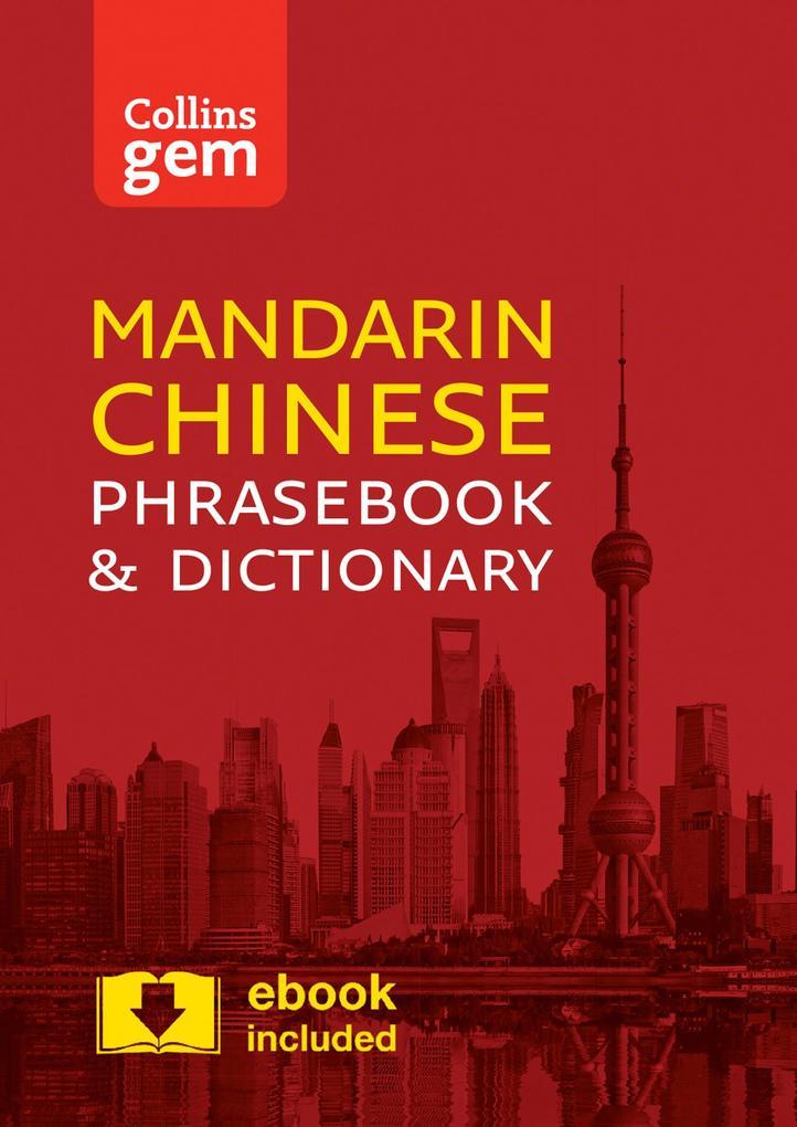 Collins Mandarin Chinese Phrasebook and Dictionary Gem Edition