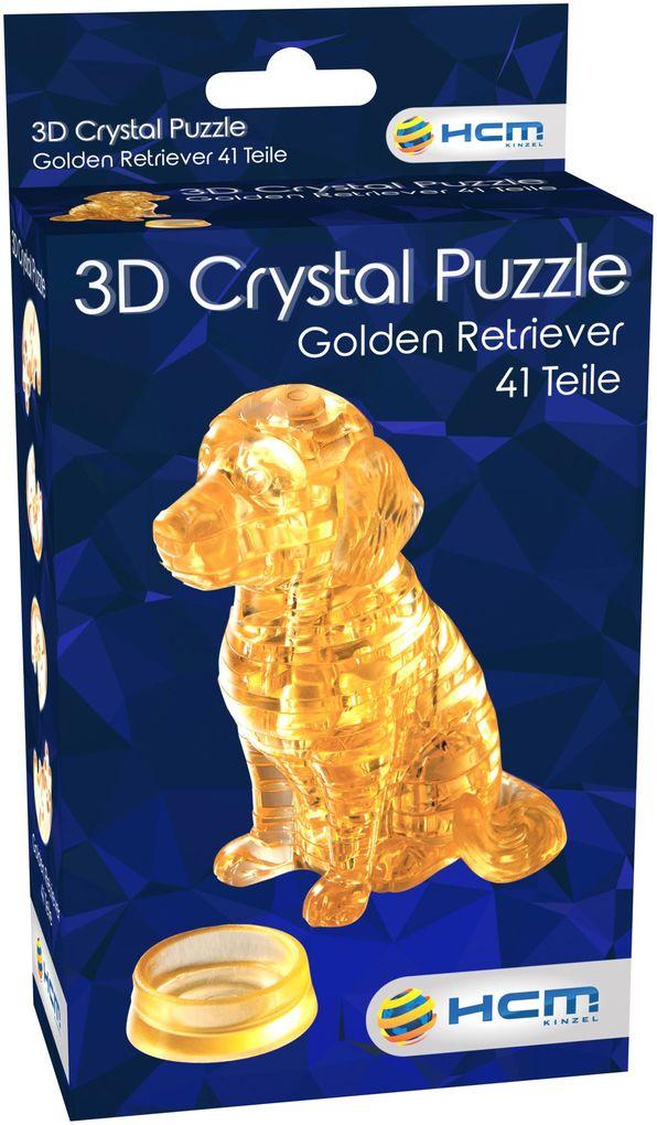 Crystal Puzzle - Golden Retriever - 41 Teile