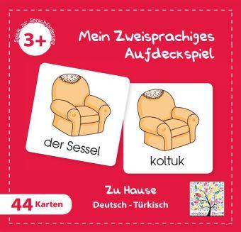 Mein Zweisprachiges Aufdeckspiel, Zu Hause, Türkisch (Kinderspiel)