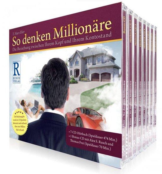 So denken Millionäre, 7 Audio-CDs + 1 Bonus-CD