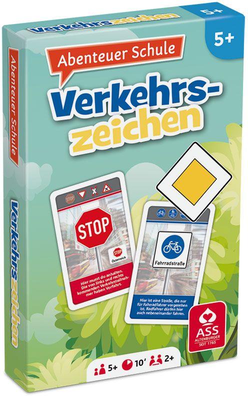 ASS Altenburger Spielkarten - Abenteuer Schule - Verkehrszeichen