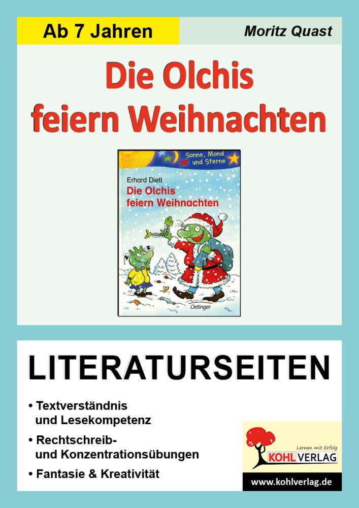 Erhard Dietl 'Die Olchis feiern Weihnachten', Literaturseiten