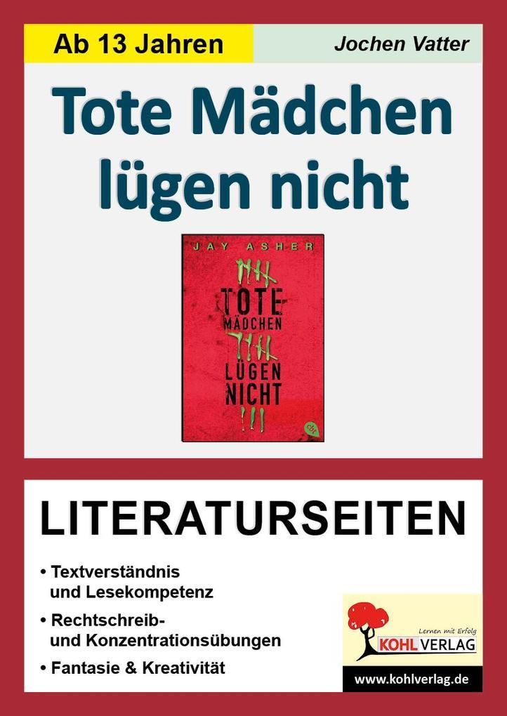 Tote Mädchen lügen nicht - Literaturseiten