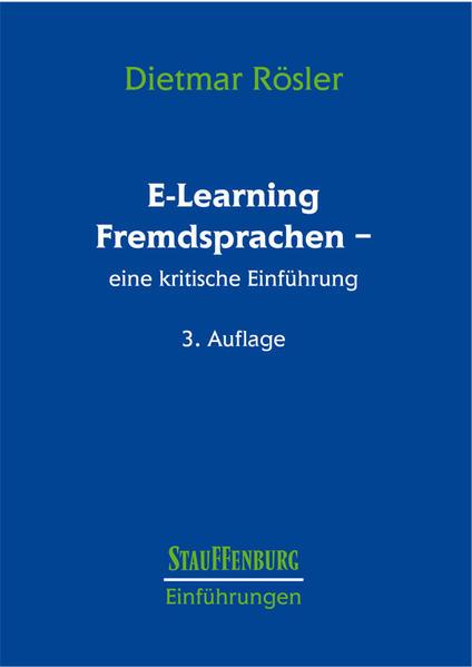 E-Learning Fremdsprachen - eine kritische Einführung