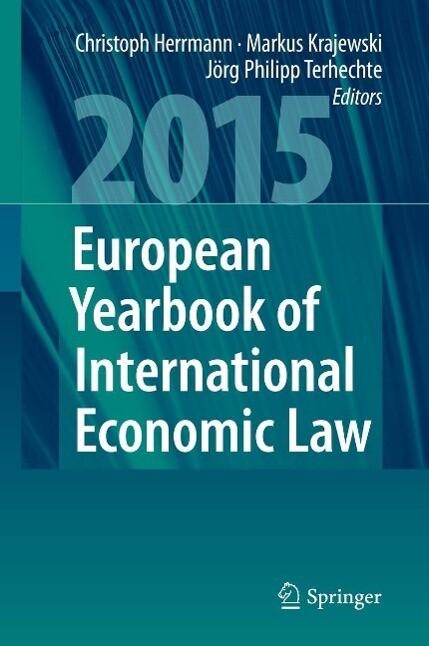 European Yearbook of International Economic Law 2015