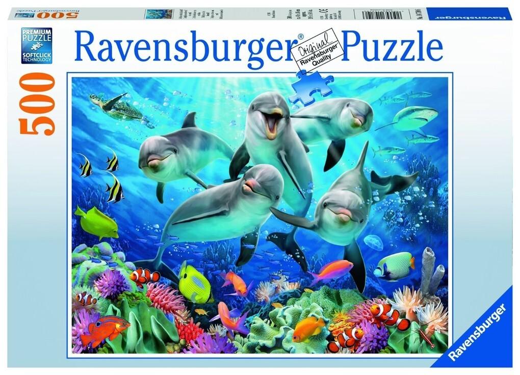 Ravensburger - Delfine im Korallenriff, 500 Teile