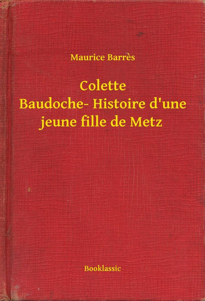 Colette Baudoche- Histoire d'une jeune fille de Metz