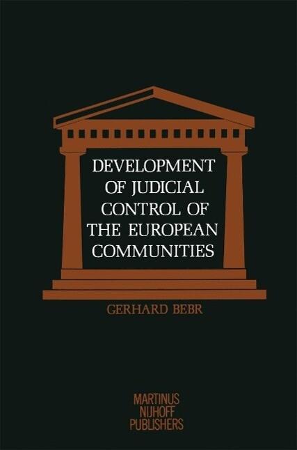 Development of Judicial Control of the European Communities