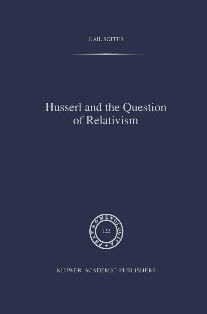 Husserl and the Question of Relativism