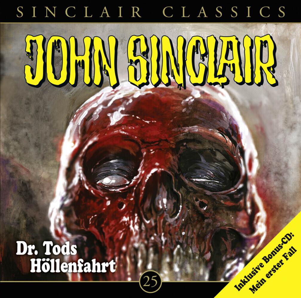 John Sinclair Classics - Dr. Tods Höllenfahrt, 2 Audio-CD