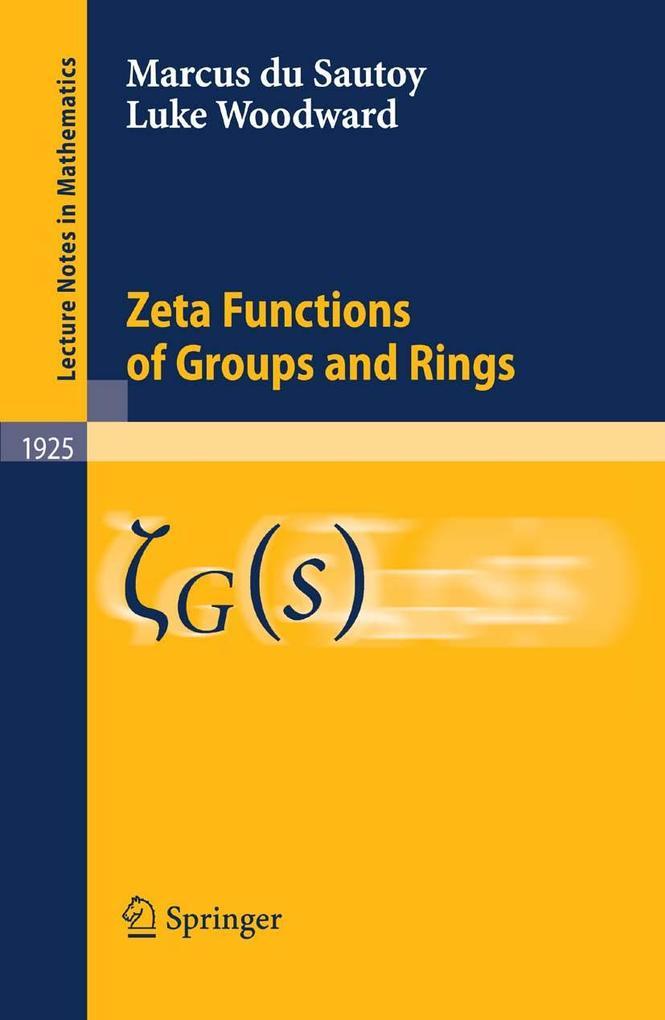 Zeta Functions of Groups and Rings