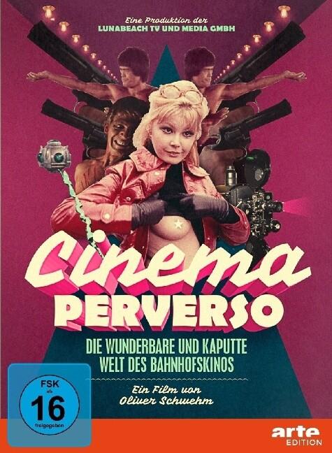 Cinema Perverso - Die wunderbare und kaputte Welt der Bahnhofskinos, 1 DVD