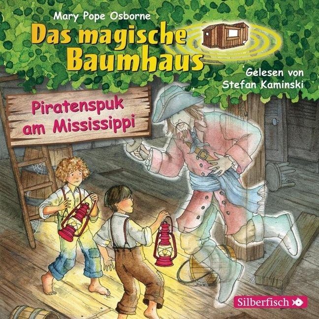 Piratenspuk am Mississippi (Das magische Baumhaus 40), 1 Audio-CD